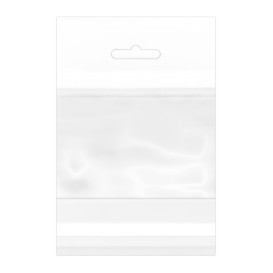 Zelfklevende Plastic zak met Plastic zak 8x12cm G-160 (100 stuks) 