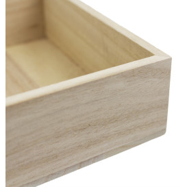 Houten Etalerende Box 16x15x5cm (1 stuk) 