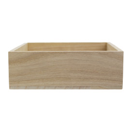 Houten Etalerende Box 16x15x5cm (24 stuks)