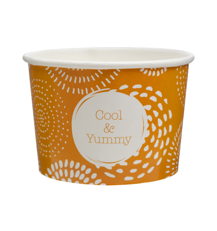 Papieren Container ijs Cool&enummen 10Oz/310ml (600 stuks)