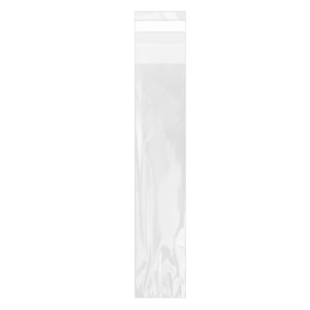 Plastic zak met Zelfklevende flap Cellofaan 3x17cm G-160 (100 stuks) 