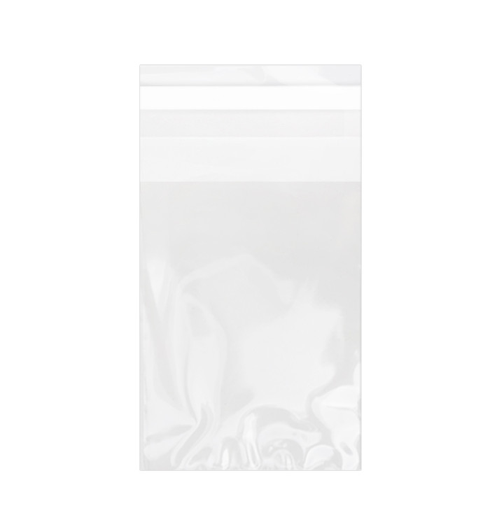 Plastic zak met Zelfklevende flap Cellofaan 7x10cm G-160 (1000 stuks)