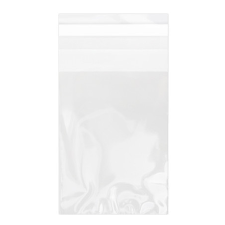 Plastic zak met Zelfklevende flap Cellofaan 7x10cm G-160 (1000 stuks)