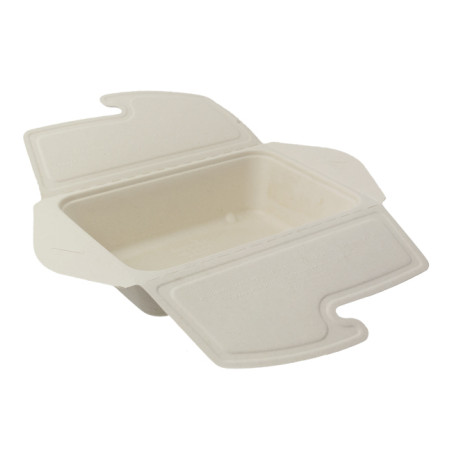 Pakket Suikerriet Box to Go 21x15x5cm 1000ml (75 stuks)