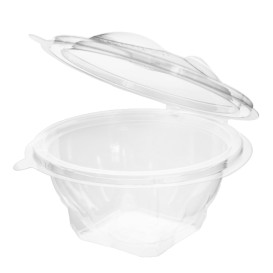 Plastic saladekom APET Rond vormig transparant 250ml Ø12cm (60 stuks) 