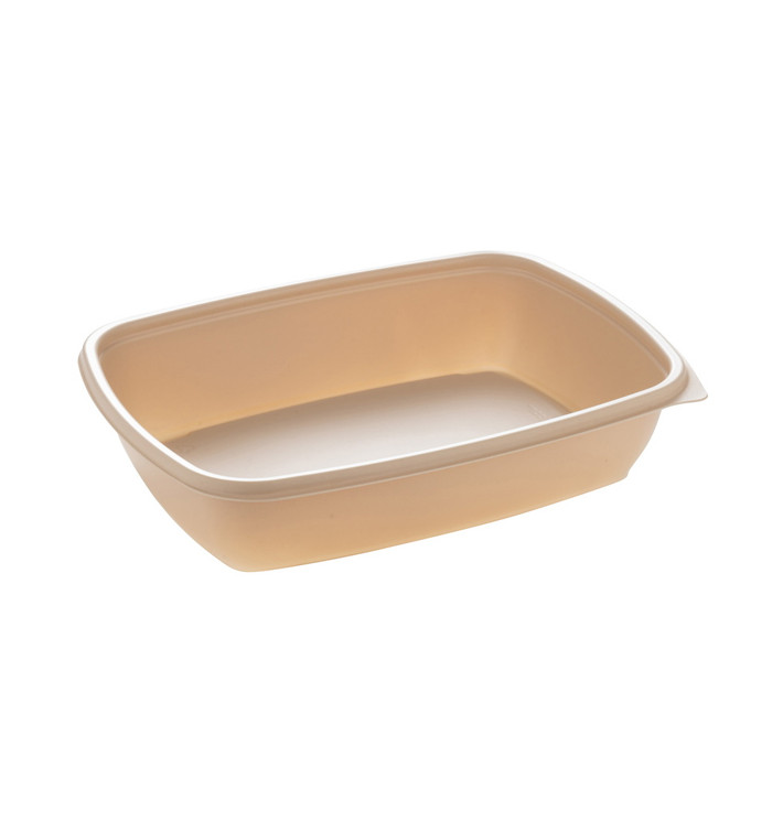 Plastic deli Container PP Crème 900ml 23x16,5cm (75 stuks) 