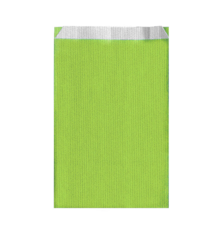 Papieren envelop groen Anise 19+8x35cm 