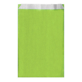 Papieren envelop groen Anise 26+9x46cm 