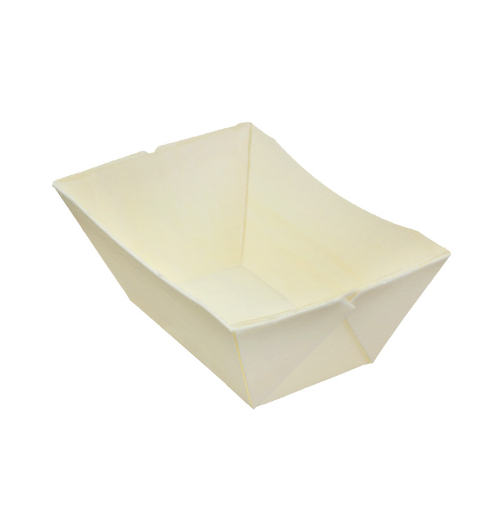 Amuse Bootje Hout 140ml 10,7x6,7cm (432 Stuks)