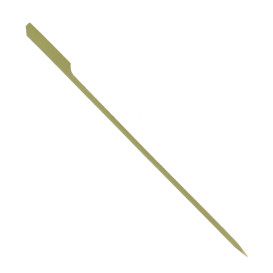 Prikkers “Golf” 25cm Naturel Bamboe (100 Stuks) 