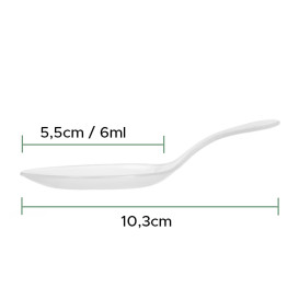 Proeving lepel PP Transparant 10,3cm (200 stuks)