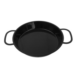 Zwarte Paella Pan van PP 300ml (100 Stuks)