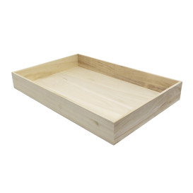 Houten Etalerende Box 60x40x7,5cm (1 stuk) 