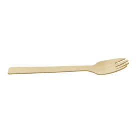 Houten Vork Spork 10,5cm (1.200 stuks) 