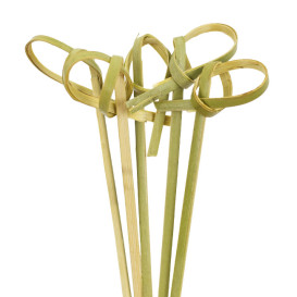 Natuurlijke Groene Prikkers “Strick” 10cm Bamboe (10.000 stuks) 