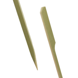 Prikkers “Golf” 25cm Naturel Bamboe (100 Stuks) 