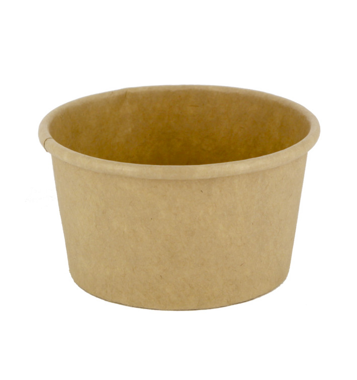 Kartonnen Kraft Pot voor sauzen 75ml Ø7,3cm (50 Units)