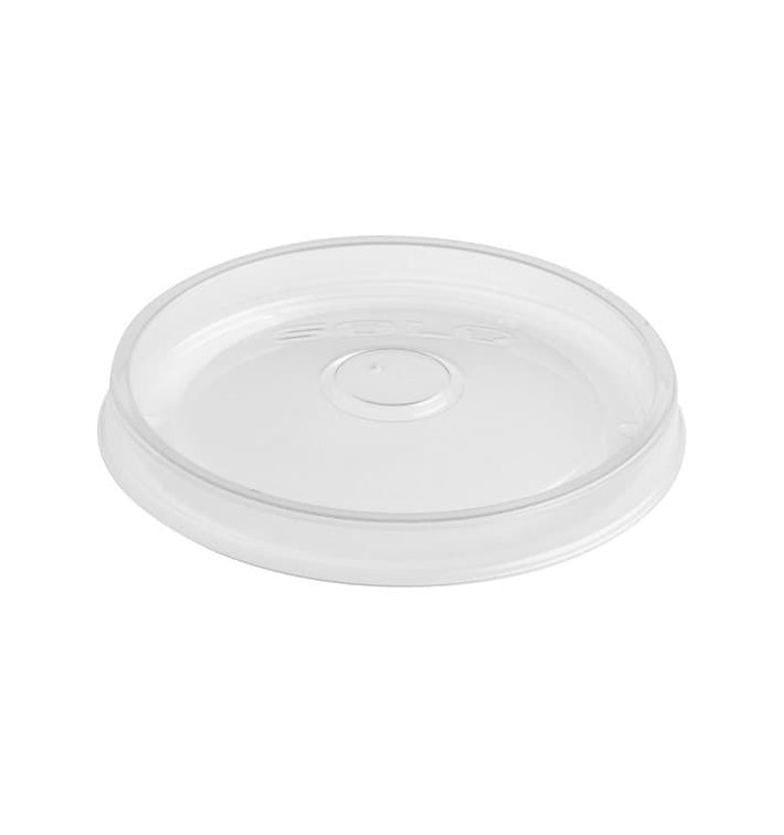 Plastic Deksel PP Plat transparant Ø11,7cm 