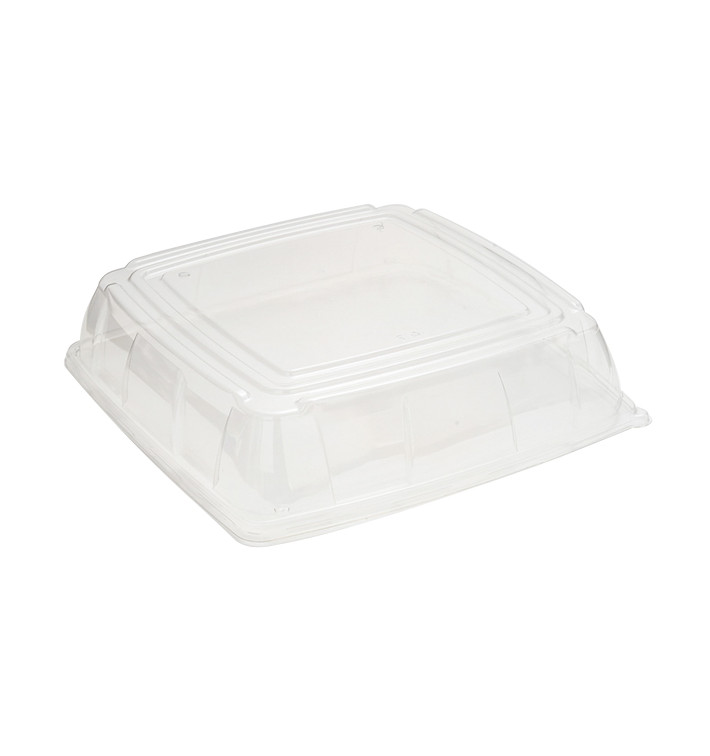 Plastic PET Deksel transparant 27x27cm (5 stuks) 