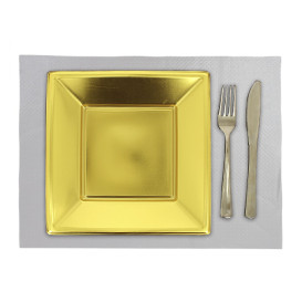 Papieren Placemats 30x40cm zilver 45g/m² (500 stuks) 