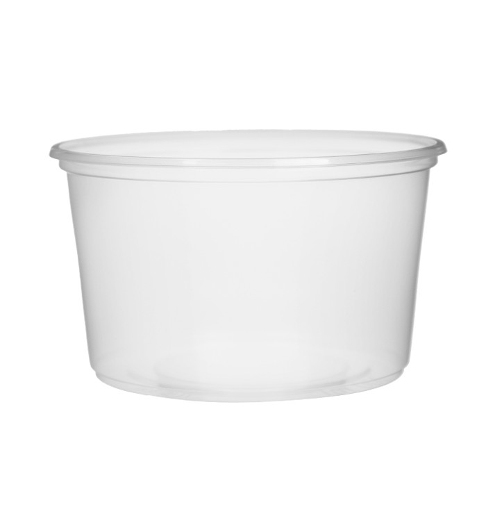 Plastic deli Container transparant PP 300ml Ø10,5cm (1.000 stuks)