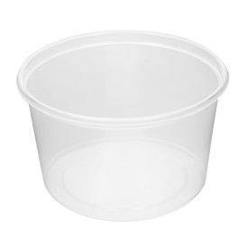 Plastic deli Container transparant PP 300ml Ø10,5cm (1.000 stuks)