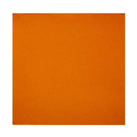 Papieren servet dubbel punt oranje 2C 33x33cm (50 stuks) 