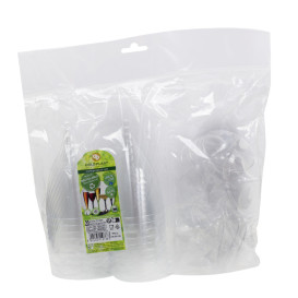 Plastic stamglas wijn transparant 200ml 2P (20 stuks)