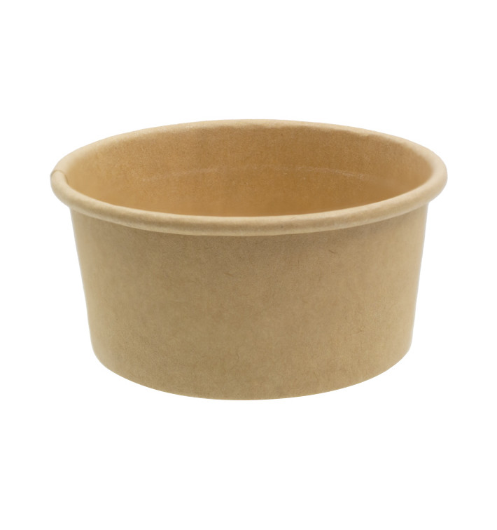 Kartonnen Kraft Pot voor Sauzen 60ml Ø6,7cm (50 Stuks)