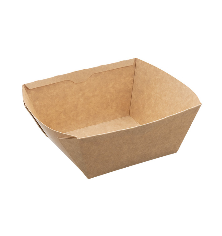 Kraft Rechthoekige Saladebak 1.000ml 19x16x7cm (300 Stuks)