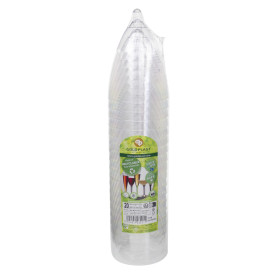 Plastic stamglas wijn Mango verwijderbare stam 180ml (20 stuks)