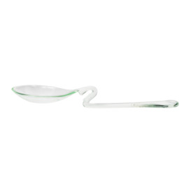 Proeving lepel PS Gebogen "Water groen" 8cm (100 stuks) 