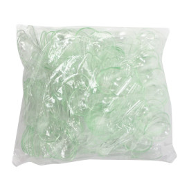 Proeving lepel PS Gebogen "Water groen" 8cm (500 stuks)