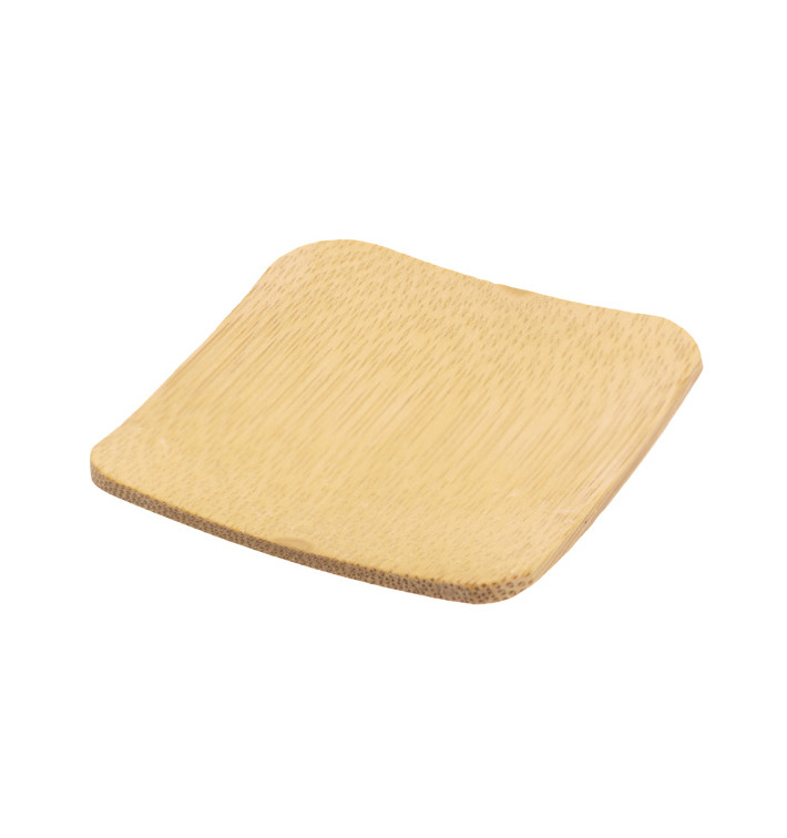 Bamboe proeving bord 6x6cm (288 stuks)