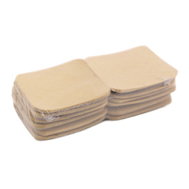 Bamboe proeving bord 6x6cm (288 stuks)