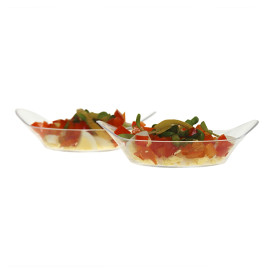 Fingerfood Bord met Handgrepen PS 8,4x6,5x2,2cm 30ml (200 Stuks)