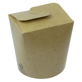 Maaltijdbak Karton kraft 529ml (500 stuks)