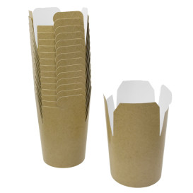 Maaltijdbak Karton kraft 529ml (500 stuks)