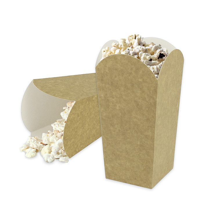 Kartonnen dozen voor popcorn