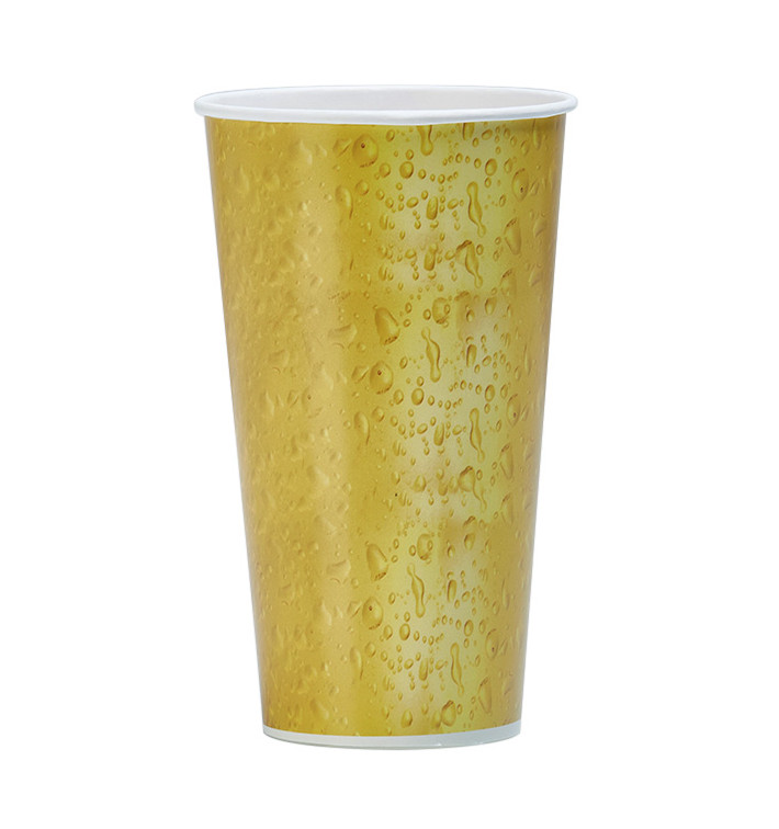 Kartonnen Bierbeker 1.025ml Ø10,8cm (50 Stuks)