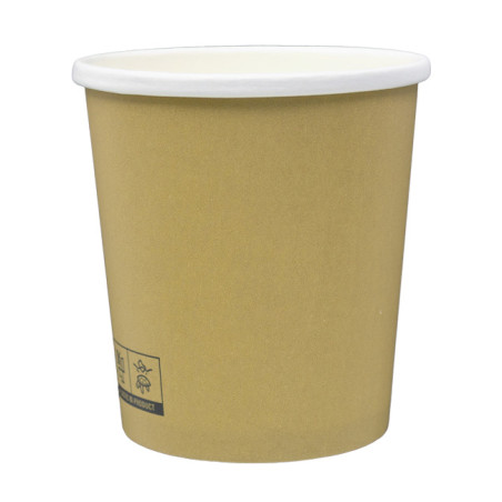 Kraft Kartonnen Pot 450ml Ø9,8cm (25 Stuks)