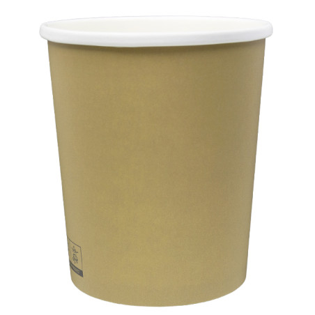 Kraft Kartonnen Pot 1.000ml Ø11,7cm (500 Stuks)