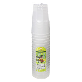 Herbruikbare Onbreekbare Beker PP Cocktail transparant Ø8,4cm 420ml (20 stuks) 