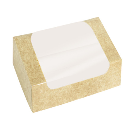 Rechthoekigen Kartonnen Doos PackiPack Vision Kraft 16x11x8cm (50 Stuks)