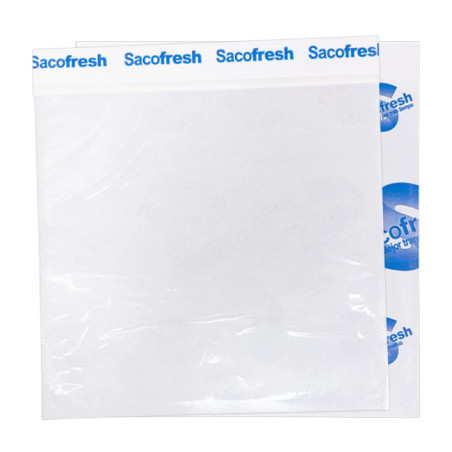 Zak voor Vers Voedsel Zelfklevende Flap Viswinkel 30x25cm (100 Stuks)