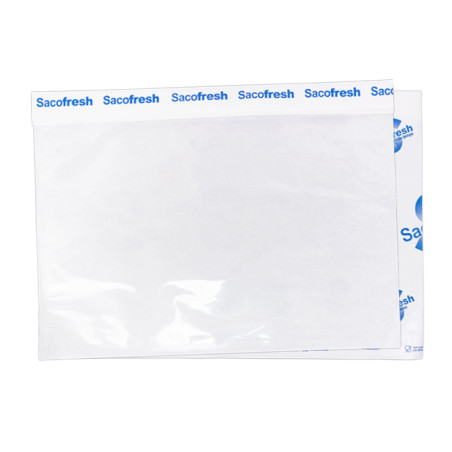 Zak voor Vers Voedsel Zelfklevende Flap Viswinkel 30x36cm (100 Stuks)