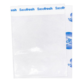 Zakken van PE-Papier Zelfklevende Flap Sacofresh Blauw 30x20cm (1.200 Stuks)