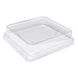 Plastic Container hittebestendig transparant 170ml 13,7x9,6x2,2cm (100 stuks) 