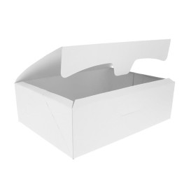 Gebakdoos karton Witte 1Kg wit 20,4x15,8x6cm (200 stuks)