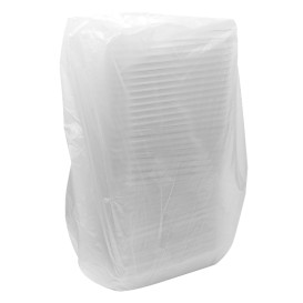 Plastic Container hittebestendig transparant 170ml 13,7x9,6x2,2cm (100 stuks) 